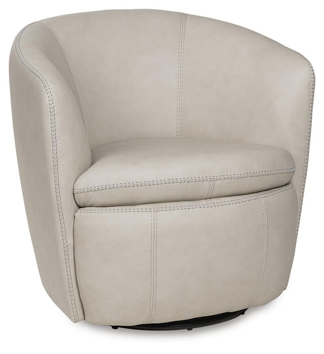 Kierreys Swivel Accent Chair - Eclectic 79 Furniture Store