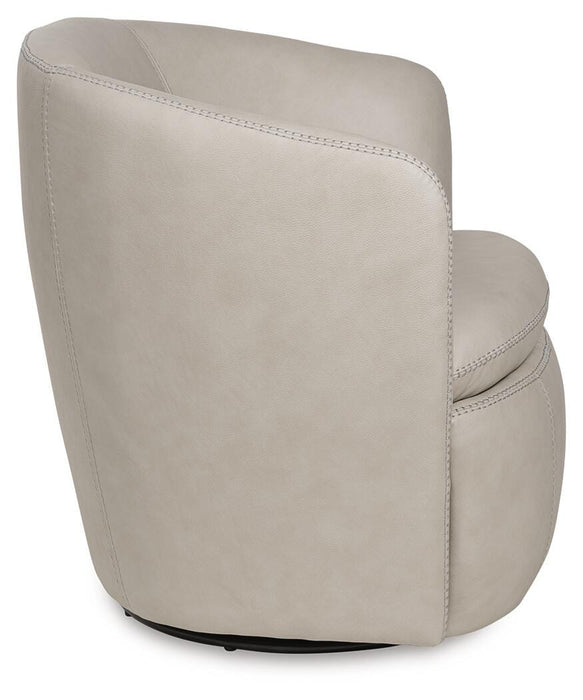 Kierreys Swivel Accent Chair - Eclectic 79 Furniture Store