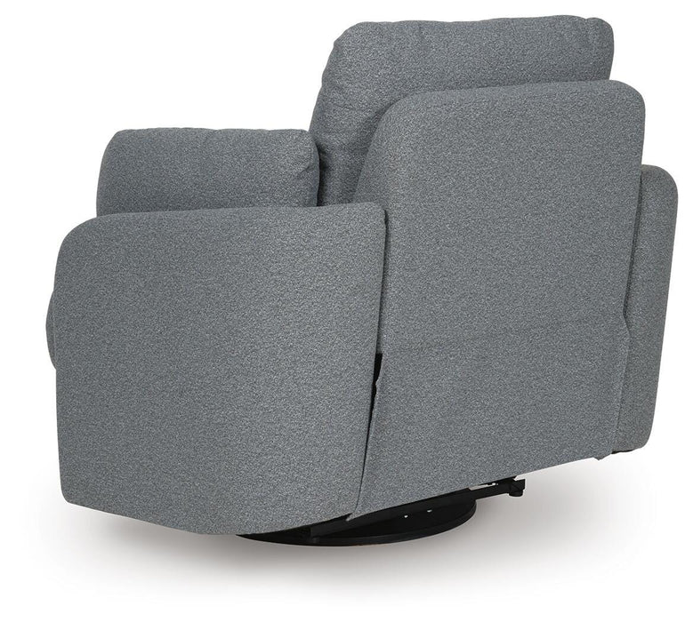 Alainmont Next-Gen Nuvella Swivel Power Recliner - Eclectic 79 Furniture Store