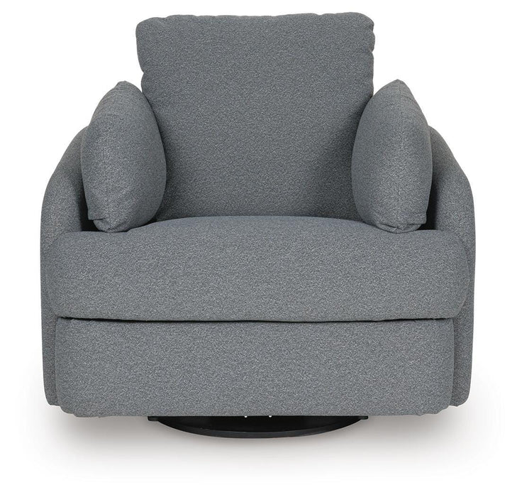 Alainmont Next-Gen Nuvella Swivel Power Recliner - Eclectic 79 Furniture Store