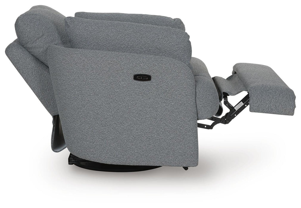 Alainmont Next-Gen Nuvella Swivel Power Recliner - Eclectic 79 Furniture Store