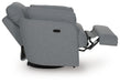 Alainmont Next-Gen Nuvella Swivel Power Recliner - Eclectic 79 Furniture Store