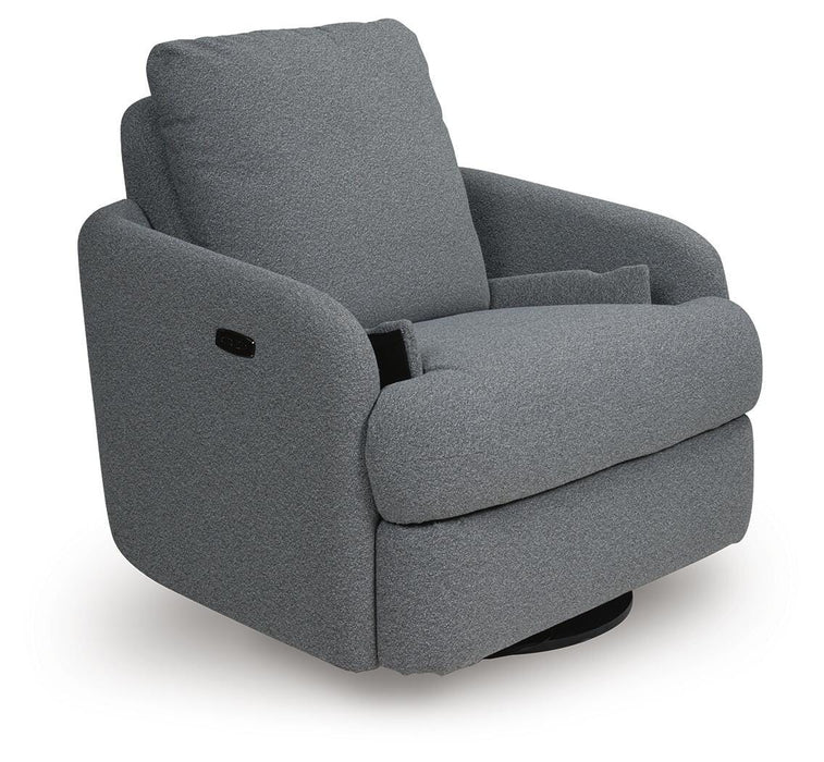 Alainmont Next-Gen Nuvella Swivel Power Recliner - Eclectic 79 Furniture Store