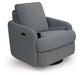 Alainmont Next-Gen Nuvella Swivel Power Recliner - Eclectic 79 Furniture Store