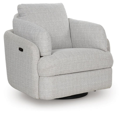 Alainmont Next-Gen Nuvella Swivel Power Recliner - Eclectic 79 Furniture Store