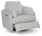 Alainmont Next-Gen Nuvella Swivel Power Recliner - Eclectic 79 Furniture Store