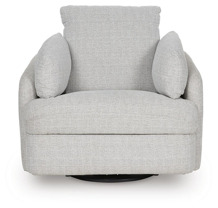Alainmont Next-Gen Nuvella Swivel Power Recliner - Eclectic 79 Furniture Store