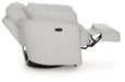 Alainmont Next-Gen Nuvella Swivel Power Recliner - Eclectic 79 Furniture Store