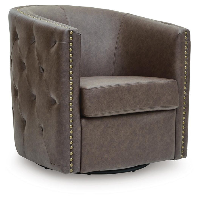 Brentlow Swivel Accent Chair - Eclectic 79 Furniture Store
