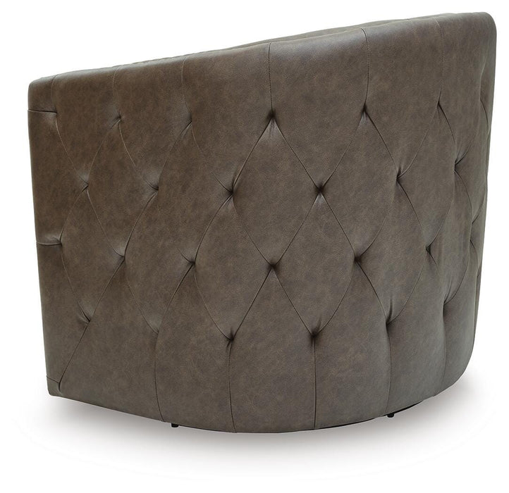 Brentlow Swivel Accent Chair - Eclectic 79 Furniture Store