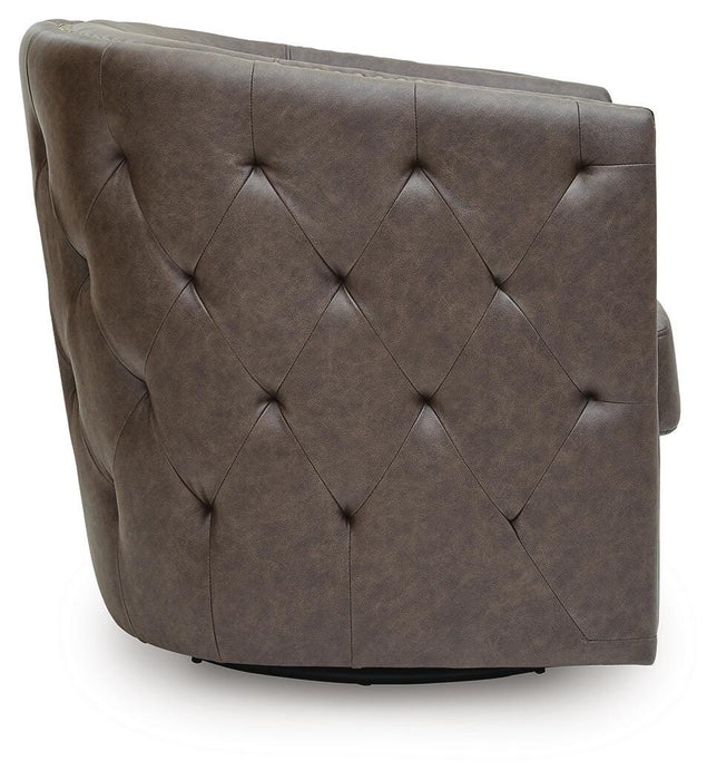 Brentlow Swivel Accent Chair - Eclectic 79 Furniture Store