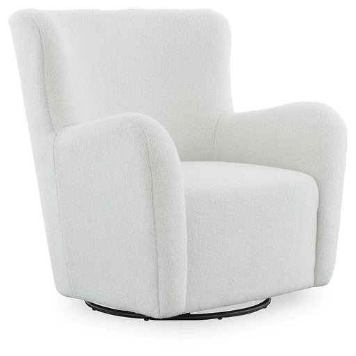 Rowenburg Swivel Glider Accent Chair - Eclectic 79 Furniture Store