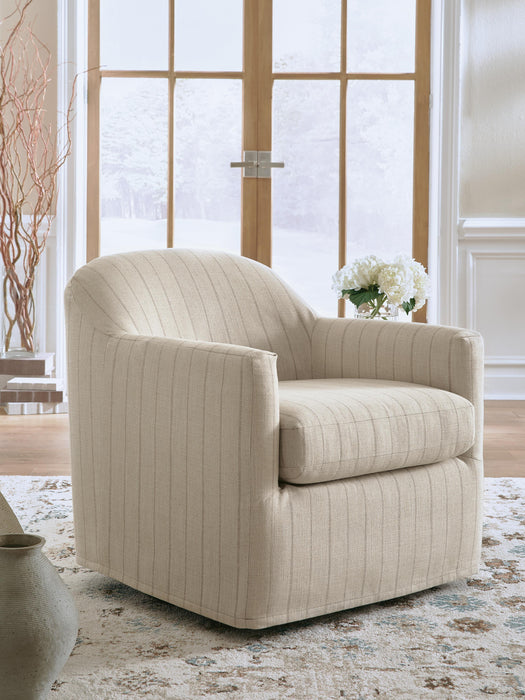 Valwick Swivel Accent Chair - Eclectic 79 Furniture Store
