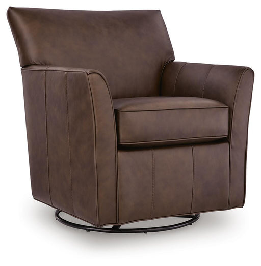 Braydunn Swivel Glider Accent Chair - Eclectic 79 Furniture Store