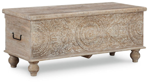 Fossil Ridge Storage Bench - Eclectic 79 Furniture Store