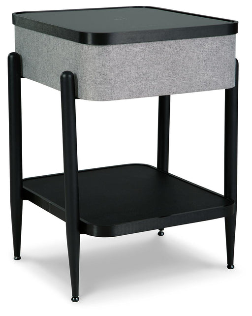 Jorvalee Accent Table with Speaker - Eclectic 79 Furniture Store