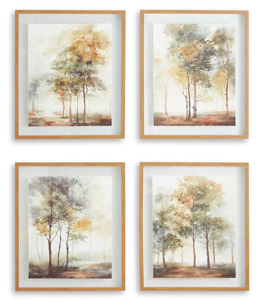 Bryneford Wall Art (Set of 4) - Eclectic 79 Furniture Store