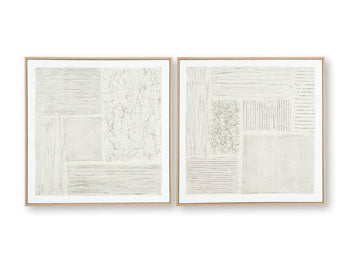 Andorfield Wall Art (Set of 2) - Eclectic 79 Furniture Store