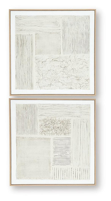 Andorfield Wall Art (Set of 2) - Eclectic 79 Furniture Store