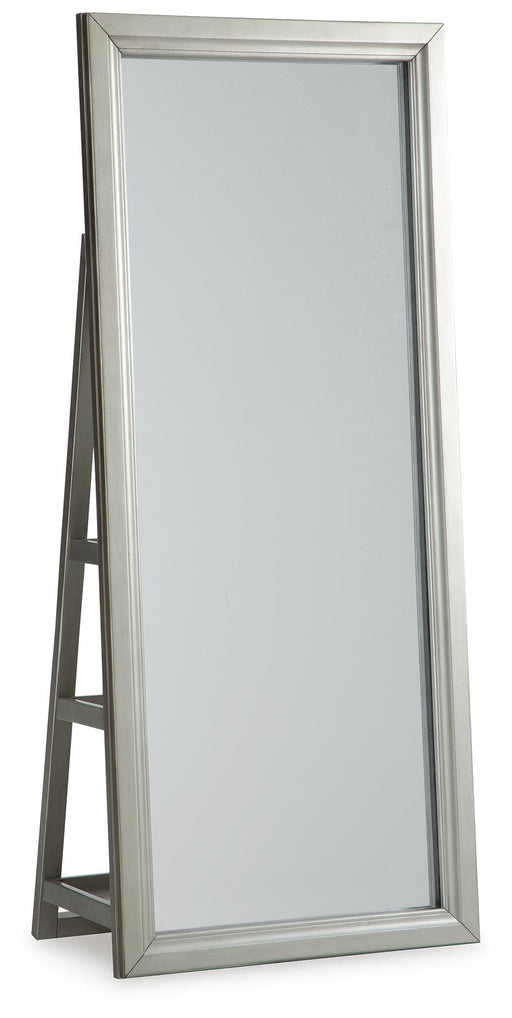 Evesen Floor Standing Mirror/Storage - Eclectic 79 Furniture Store