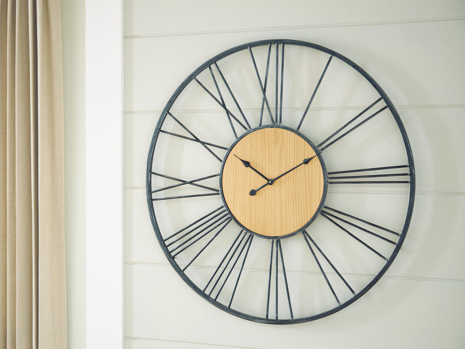 Brockett Wall Clock - Eclectic 79 Furniture Store