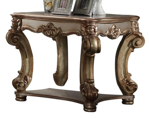 Acme Vendome End Table in Gold Patina 83121 image