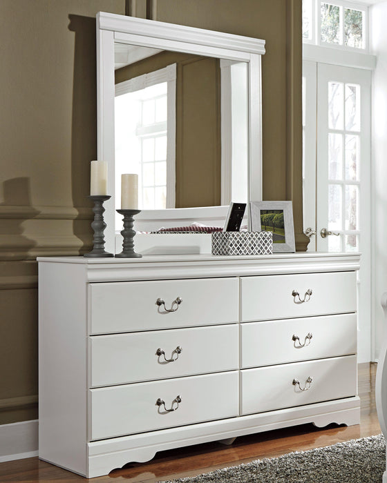 Anarasia Dresser and Mirror - Eclectic 79 Furniture Store