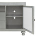 Avril 70" TV Stand in Silver - Eclectic 79 Furniture Store