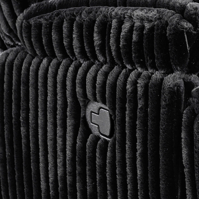 Admiral Motion Sofa in Masis Black - Eclectic 79 Furniture Store