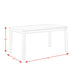 Alex 60" 7pcs Dining Set - Eclectic 79 Furniture Store