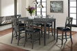 Alex 60" 7Pc Counter Dining Set - Eclectic 79 Furniture Store