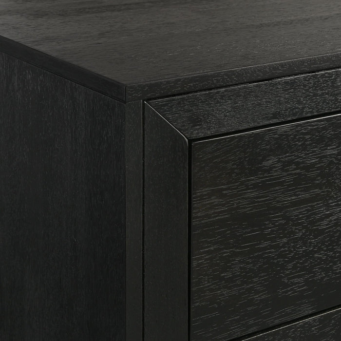 Allan 5-Drawer Chest in Black - Eclectic 79 Furniture Store