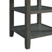Amherst Counter Height Dining Set in Grey-Table & Four PU Chairs - Eclectic 79 Furniture Store