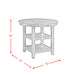 Amherst Counter Height Dining Set in Grey-Table & Four PU Chairs - Eclectic 79 Furniture Store