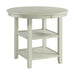 Amherst Counter Table w/Wood Leg White Finish - Eclectic 79 Furniture Store