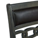 Amherst Counter Height Dining Set in Grey-Table & Four PU Chairs - Eclectic 79 Furniture Store