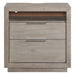 Arcadia 2-Drawer Nightstand with USB in Grey - Eclectic 79 Furniture Store