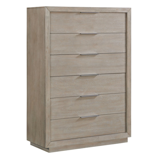 Arcadia 6-Drawer Chest in Grey - Eclectic 79 Furniture Store