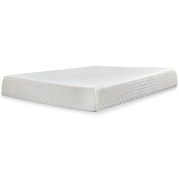 10 Inch Chime Memory Foam Mattress Set - Eclectic 79 Furniture Store