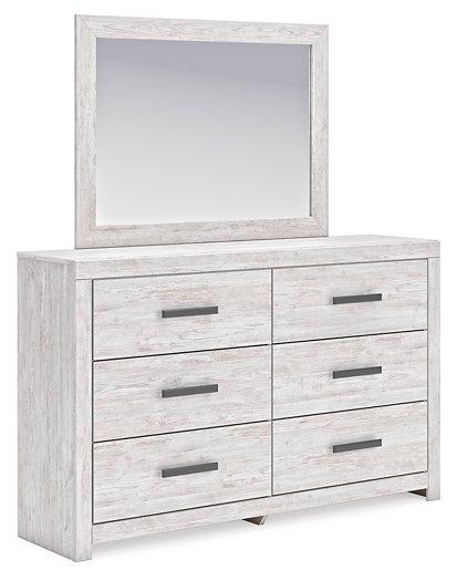 Cayboni Dresser and Mirror - Eclectic 79 Furniture Store