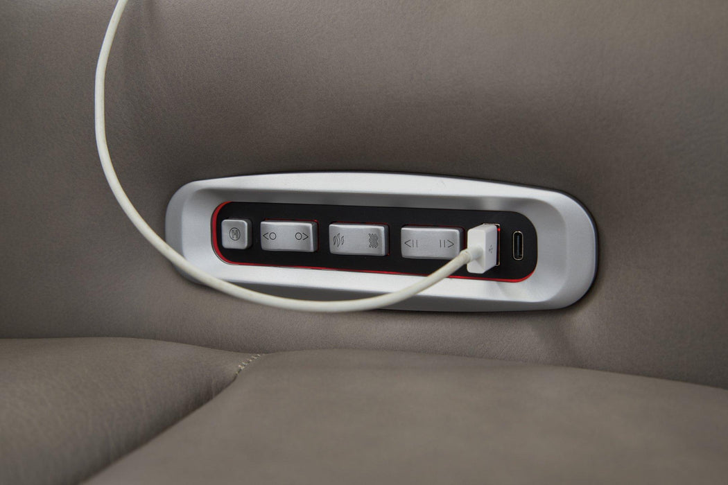 5Z-Comfort Power Reclining Loveseat with Console - Eclectic 79 Furniture Store