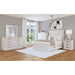 Avalanche 5-Drawer Chest in Antique White - Eclectic 79 Furniture Store
