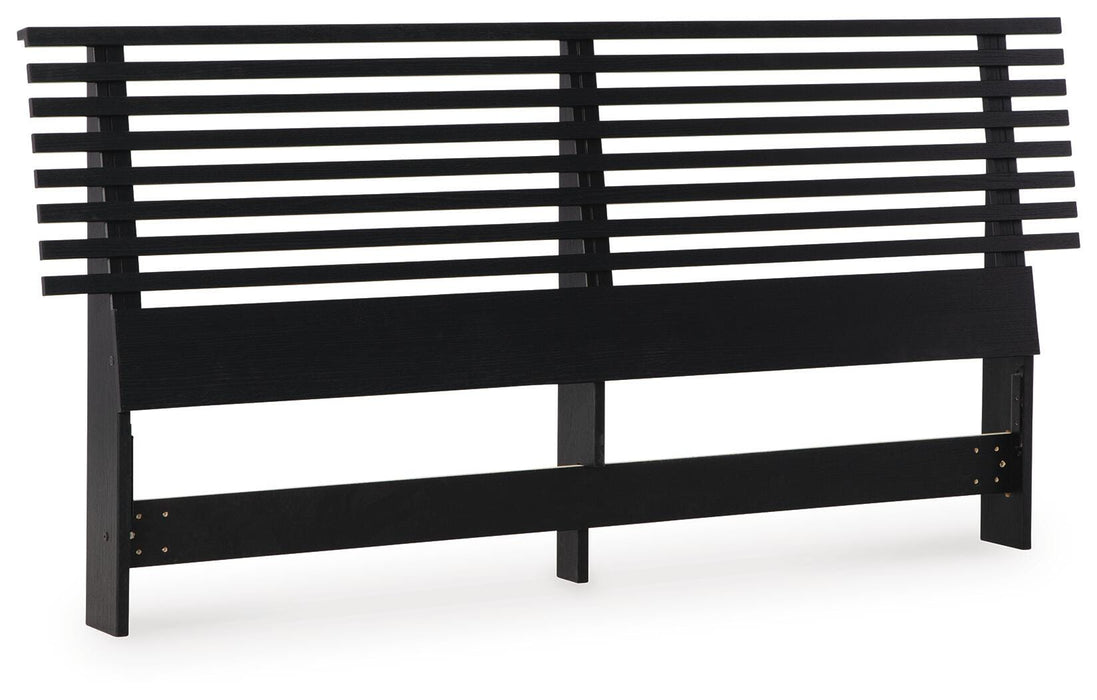 Danziar Queen Slat Bed - Eclectic 79 Furniture Store