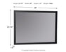 Danziar Bedroom Mirror - Eclectic 79 Furniture Store