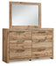Hyanna Dresser and Mirror - Eclectic 79 Furniture Store