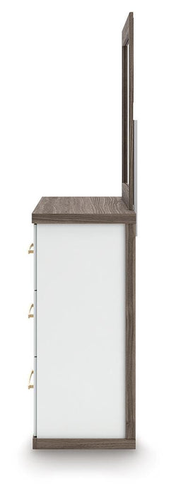 Kendanport Dresser and Mirror - Eclectic 79 Furniture Store
