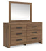 Broachmyn Dresser and Mirror - Eclectic 79 Furniture Store