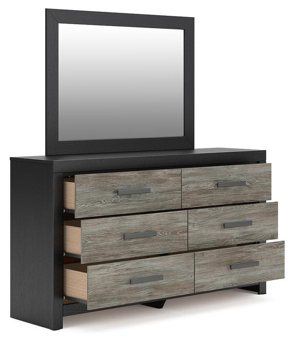 Broachmyn Dresser and Mirror - Eclectic 79 Furniture Store