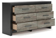 Broachmyn Dresser and Mirror - Eclectic 79 Furniture Store