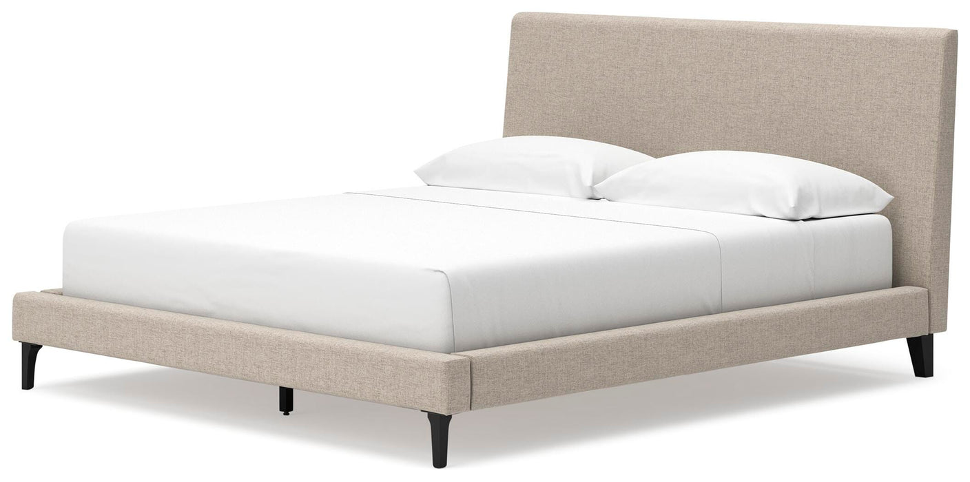 Cielden Upholstered Bed with Roll Slats - Eclectic 79 Furniture Store